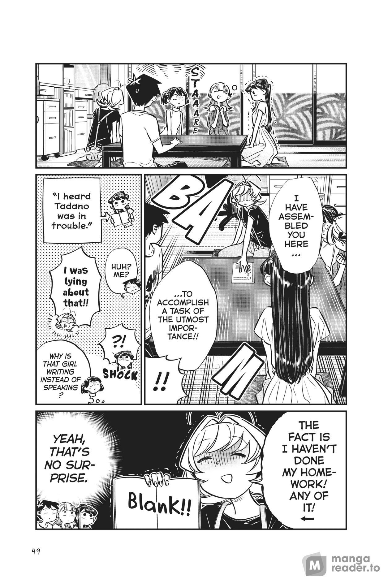 Komi Can’t Communicate, Chapter 50 image 07